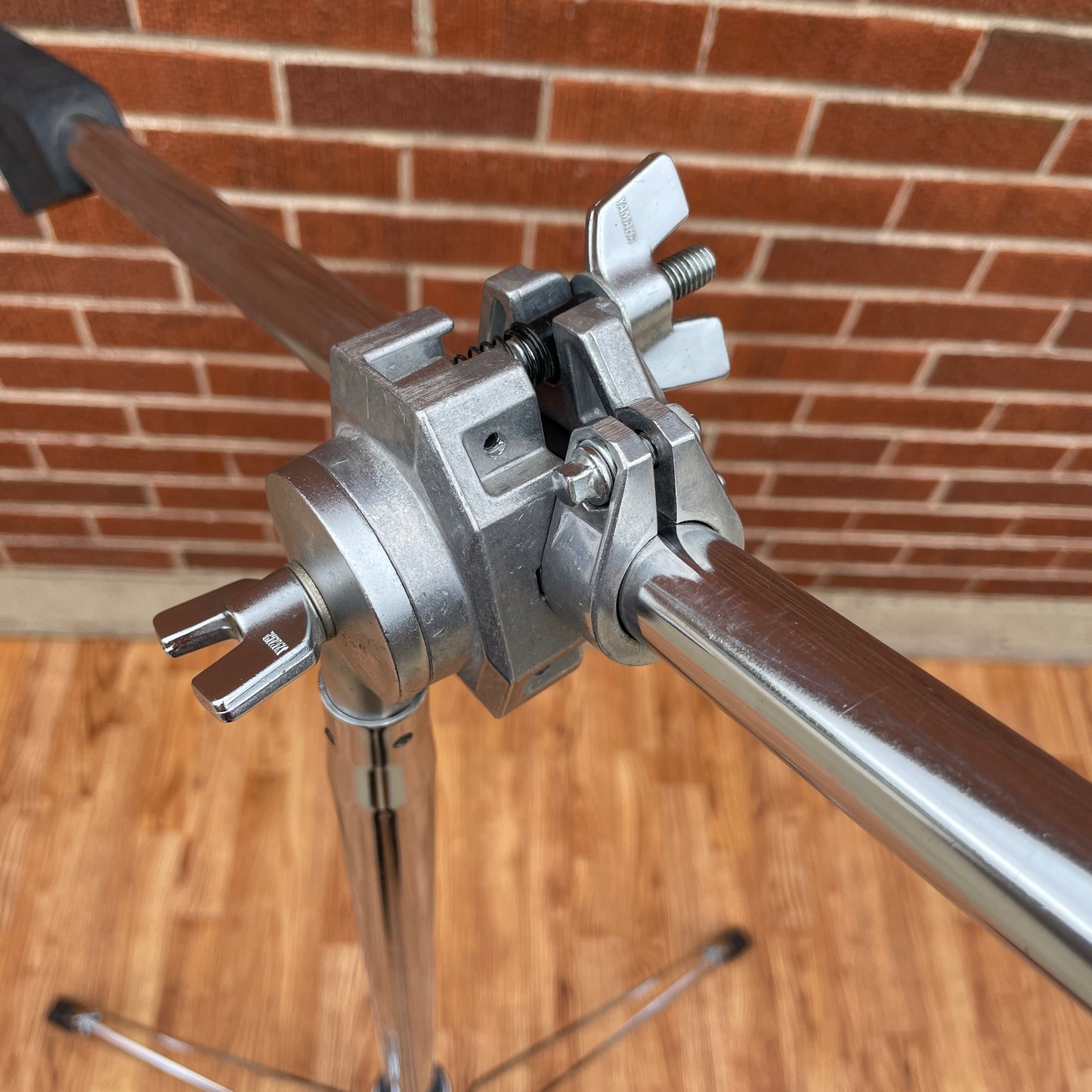 1990s Yamaha CS-955 Heavy Weight Boom Cymbal Stand w/ Counterweight Red Label MIJ 1 of 2