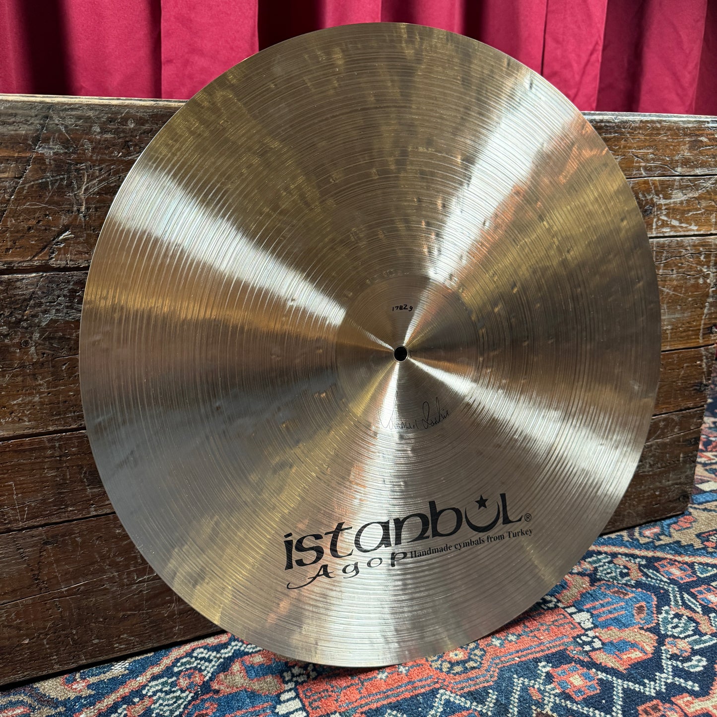 20" Istanbul Agop Traditional Dark Crash Cymbal 1782g *Video Demo*