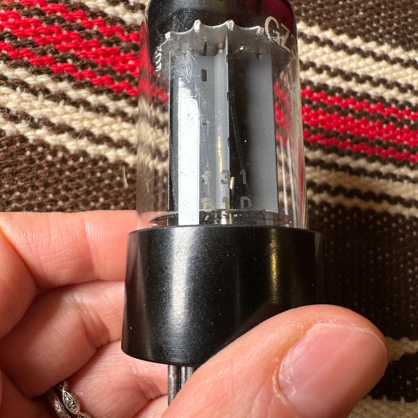 Vintage 1961 Mullard GZ34 Rectifier Tube f31 Blackburn 5AR4 Valve #151