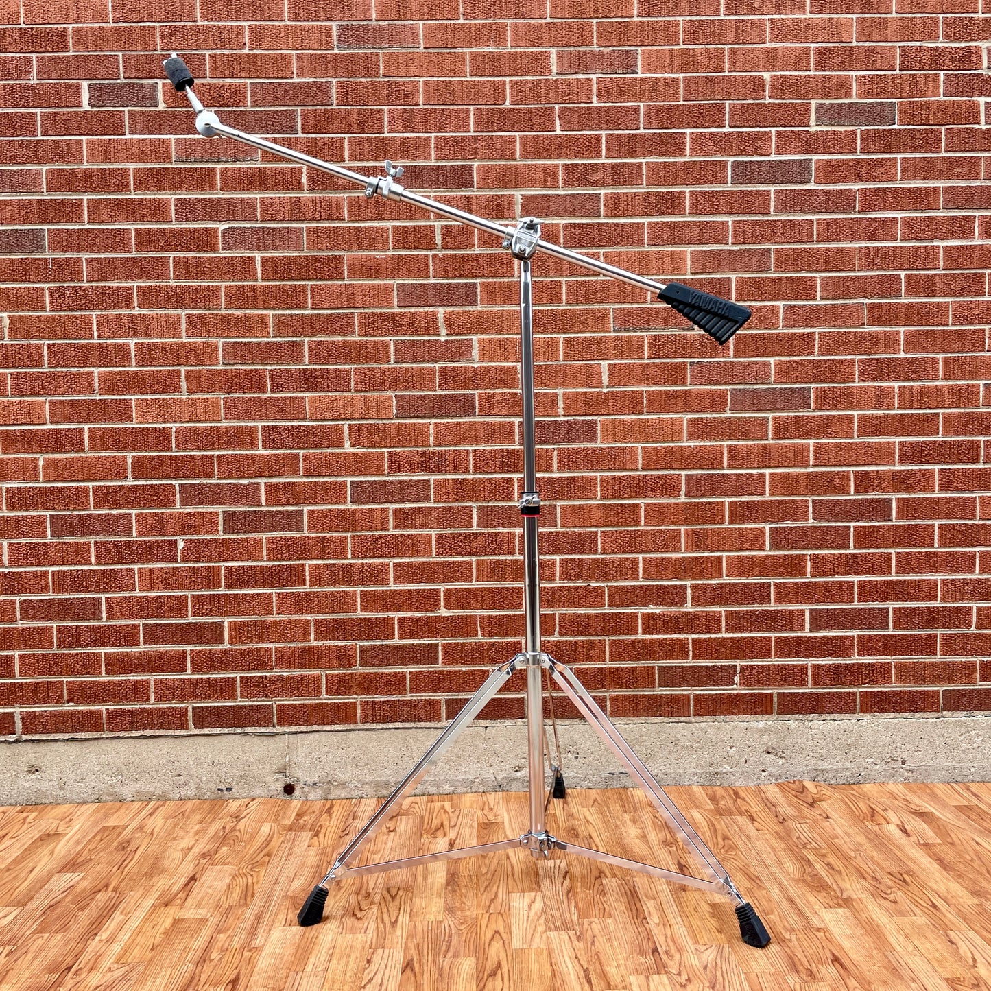 1990s Yamaha CS-955 Heavy Weight Boom Cymbal Stand w/ Counterweight Red Label MIJ 2 of 2