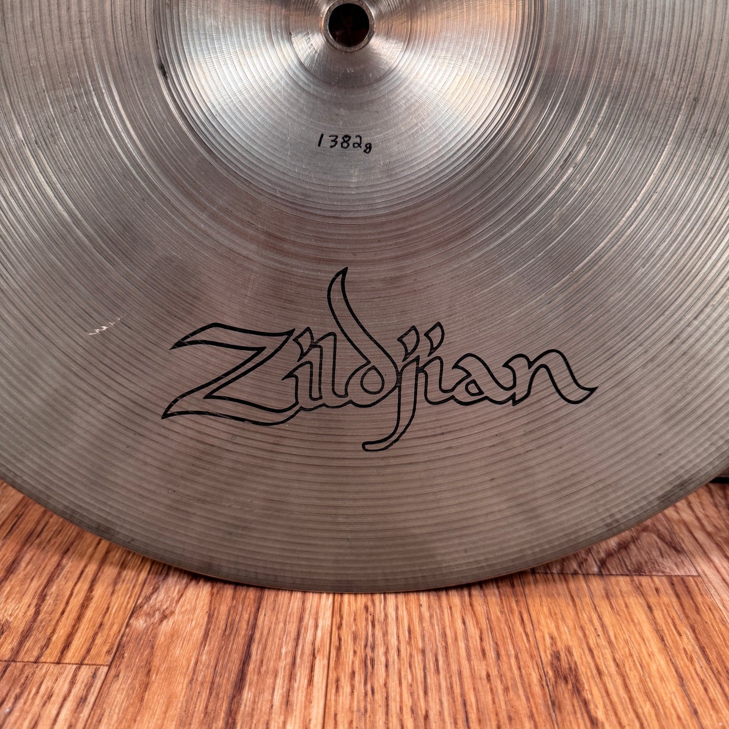 14" Zildjian A 1977-82 New Beat Bottom Hi-Hat Single Cymbal 1382g
