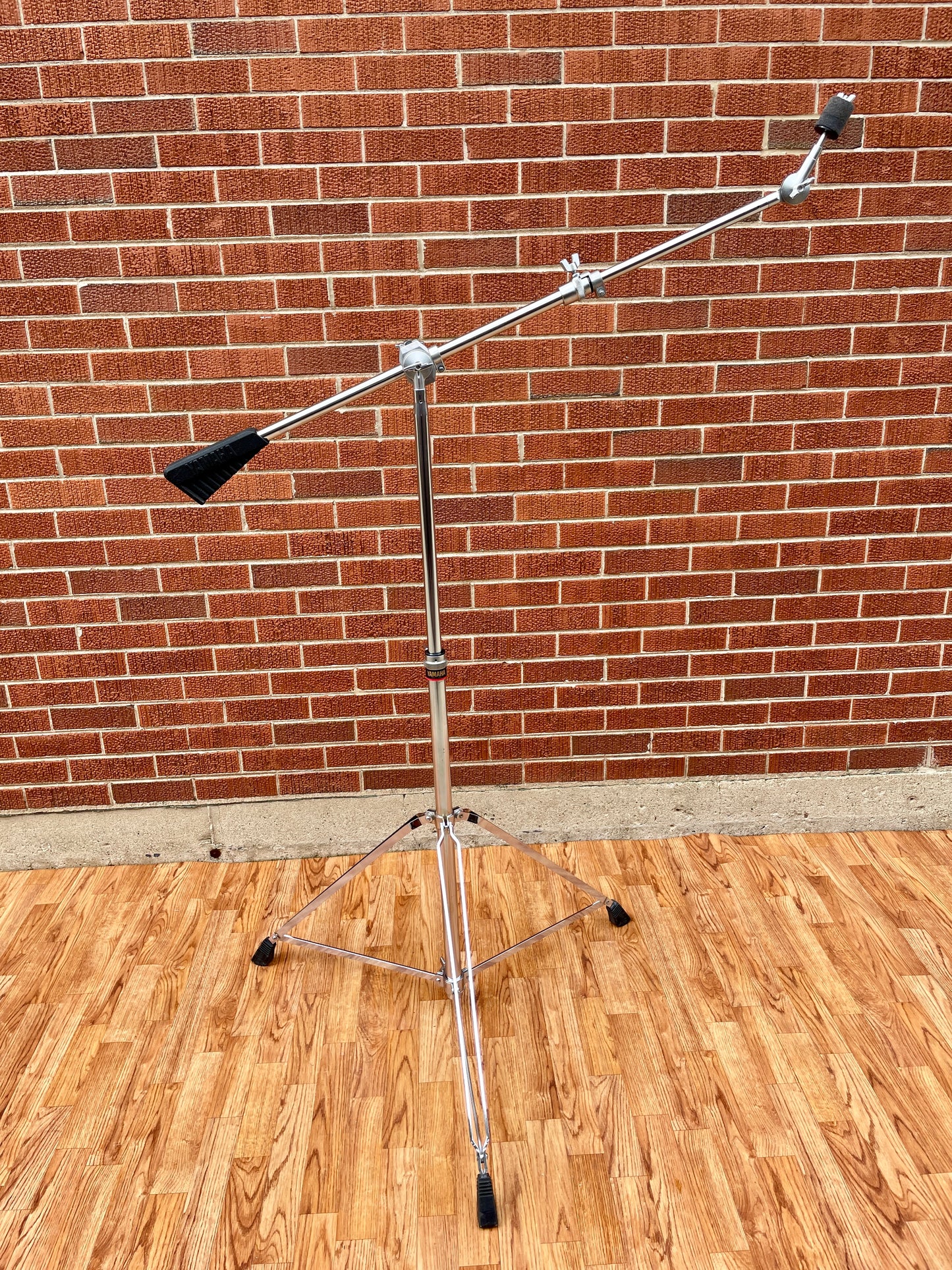 1990s Yamaha CS-955 Heavy Weight Boom Cymbal Stand w/ Counterweight Red Label MIJ 2 of 2