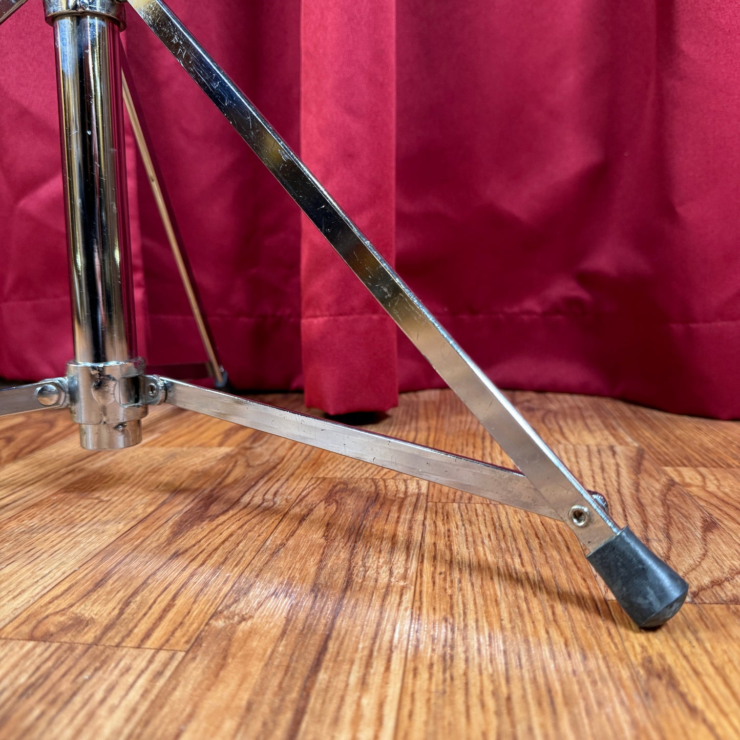 1960s Ludwig No. 1358C Buck Rogers Snare Stand Chrome Walberg & Auge Ringo