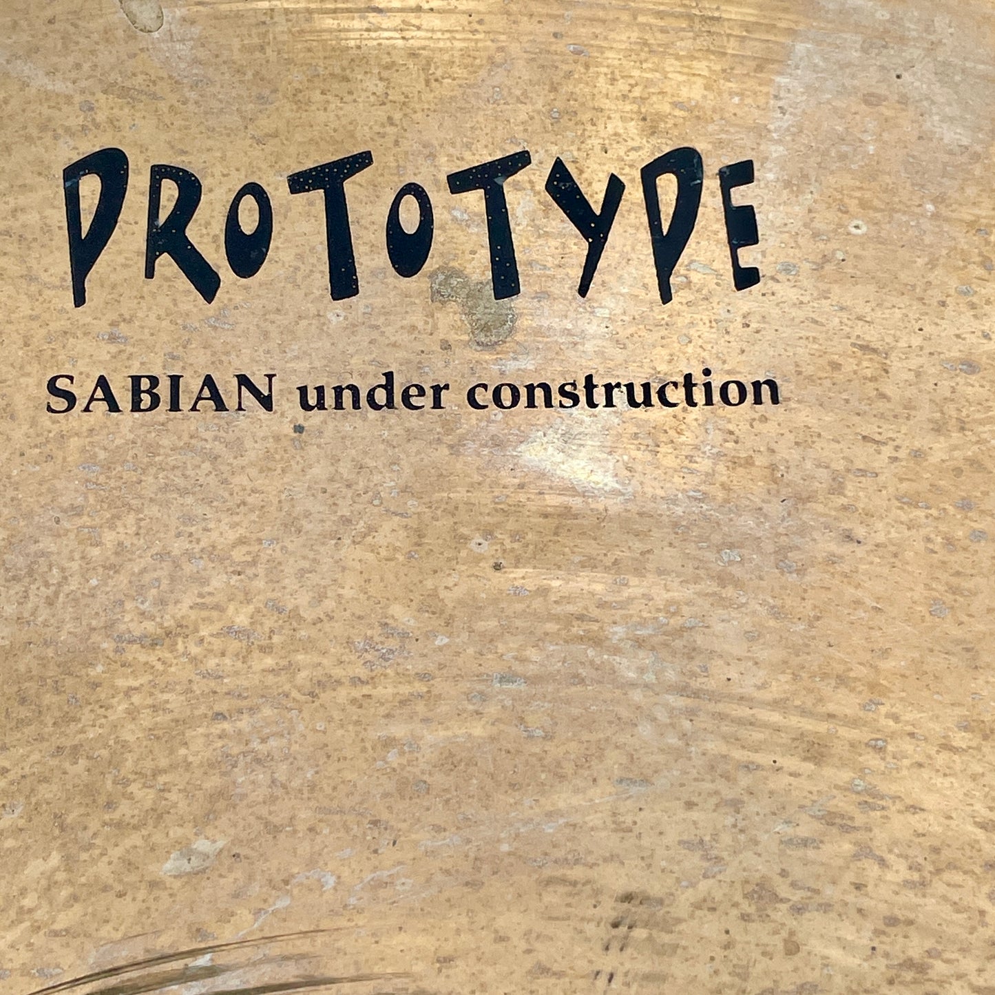 20" Sabian Prototype XS20 Ride Cymbal 2464g Brilliant *Video Demo*