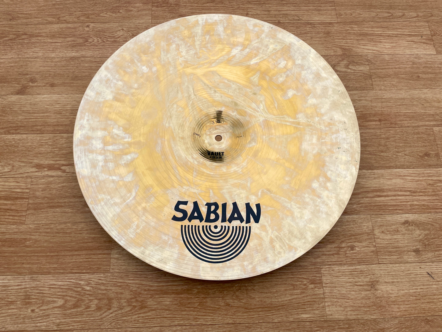 20" Sabian Prototype XS20 Ride Cymbal 2464g Brilliant *Video Demo*