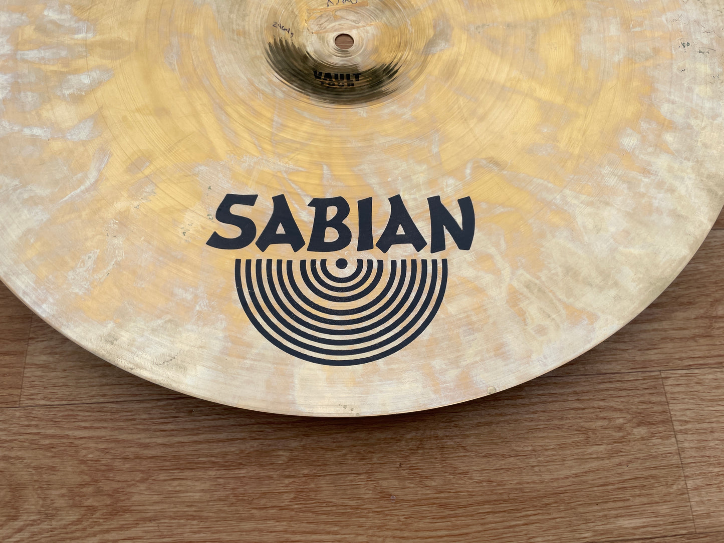 20" Sabian Prototype XS20 Ride Cymbal 2464g Brilliant *Video Demo*