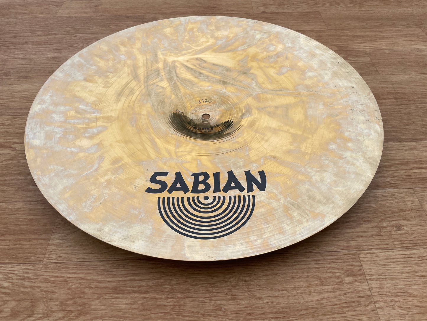20" Sabian Prototype XS20 Ride Cymbal 2464g Brilliant *Video Demo*