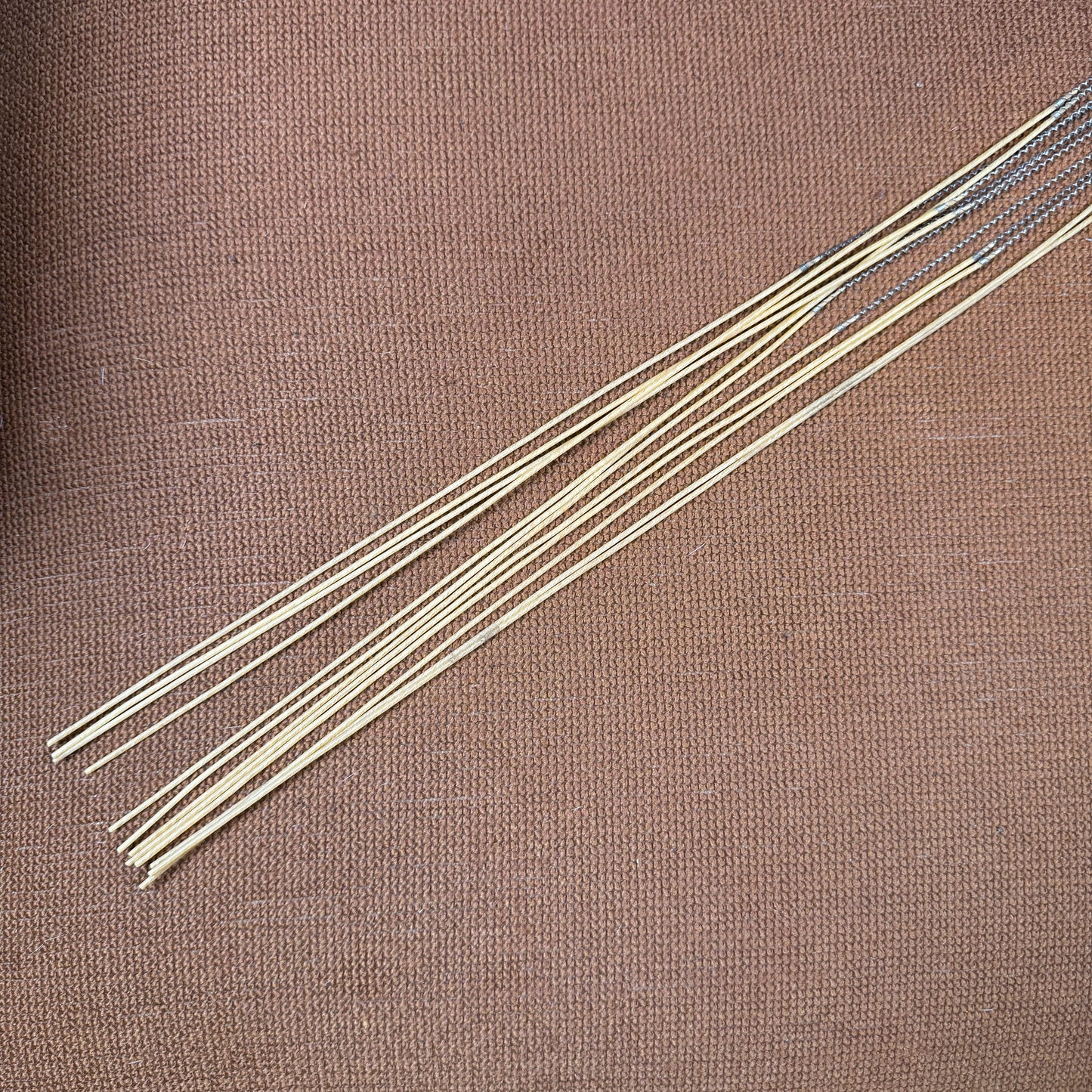 1950s Ludwig No. P-109 WFL Two-Tone Model 12-Strand Wire-Gut Snare Wires NOS