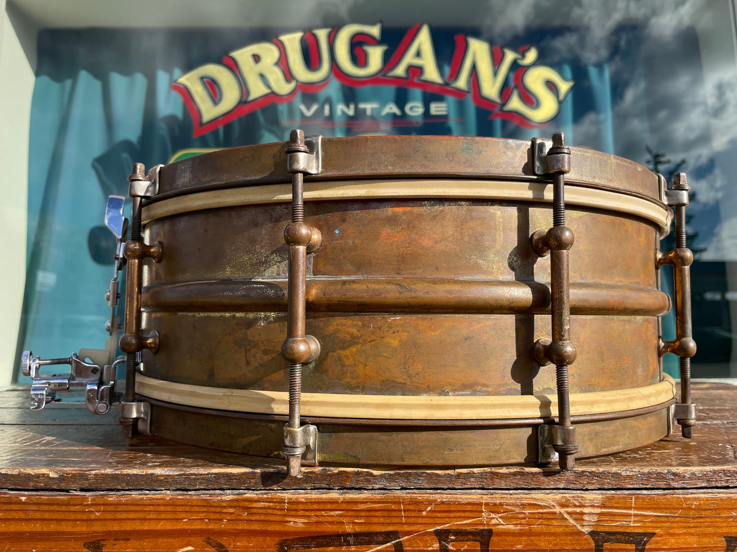 1920s Ludwig 5x14 Super Ludwig Ludwigold No. 231 Snare Drum