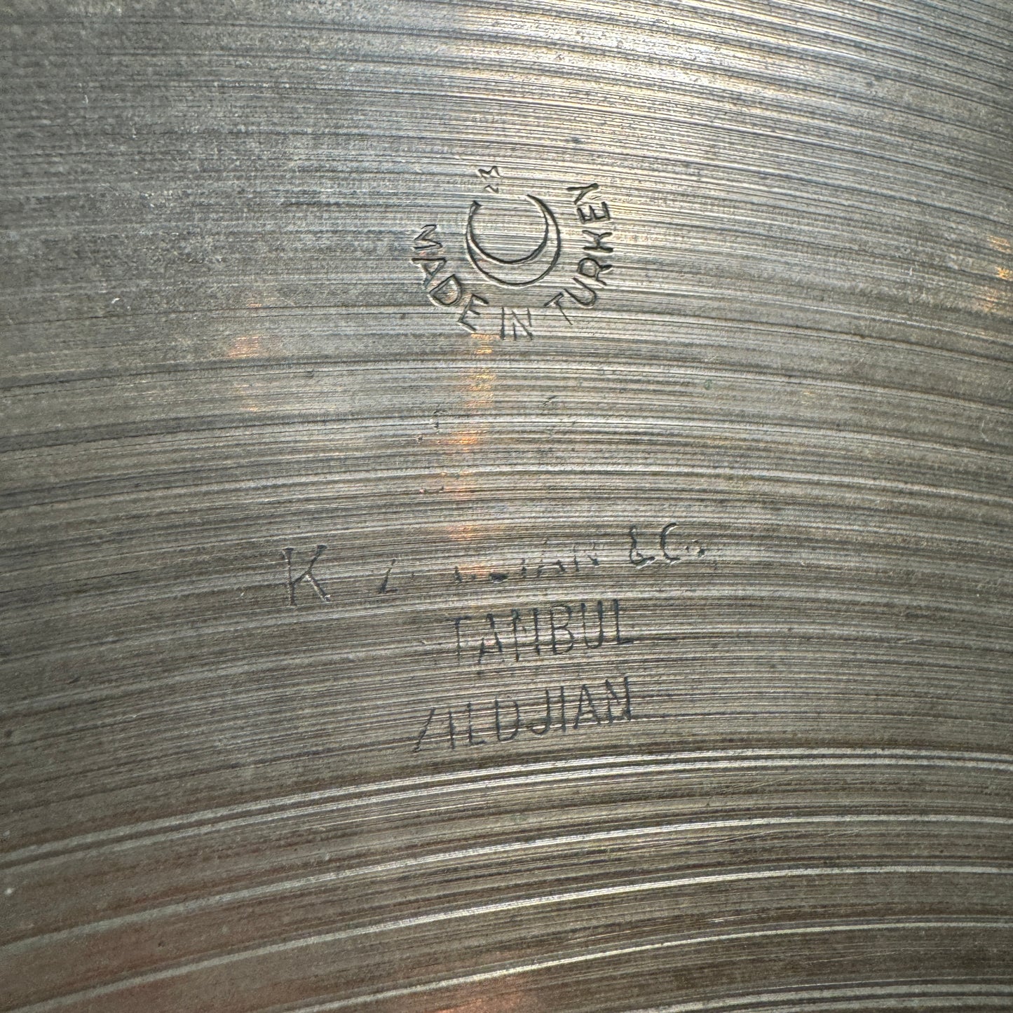 20" Zildjian K Istanbul 1950s Old Stamp IVb Ride Cymbal 2090g *Video Demo*