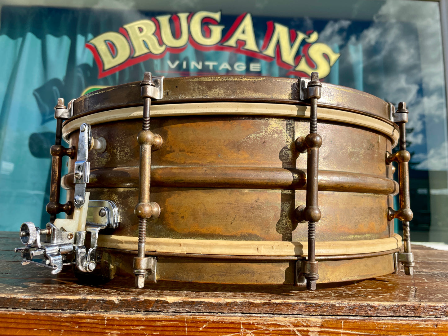 1920s Ludwig 5x14 Super Ludwig Ludwigold No. 231 Snare Drum