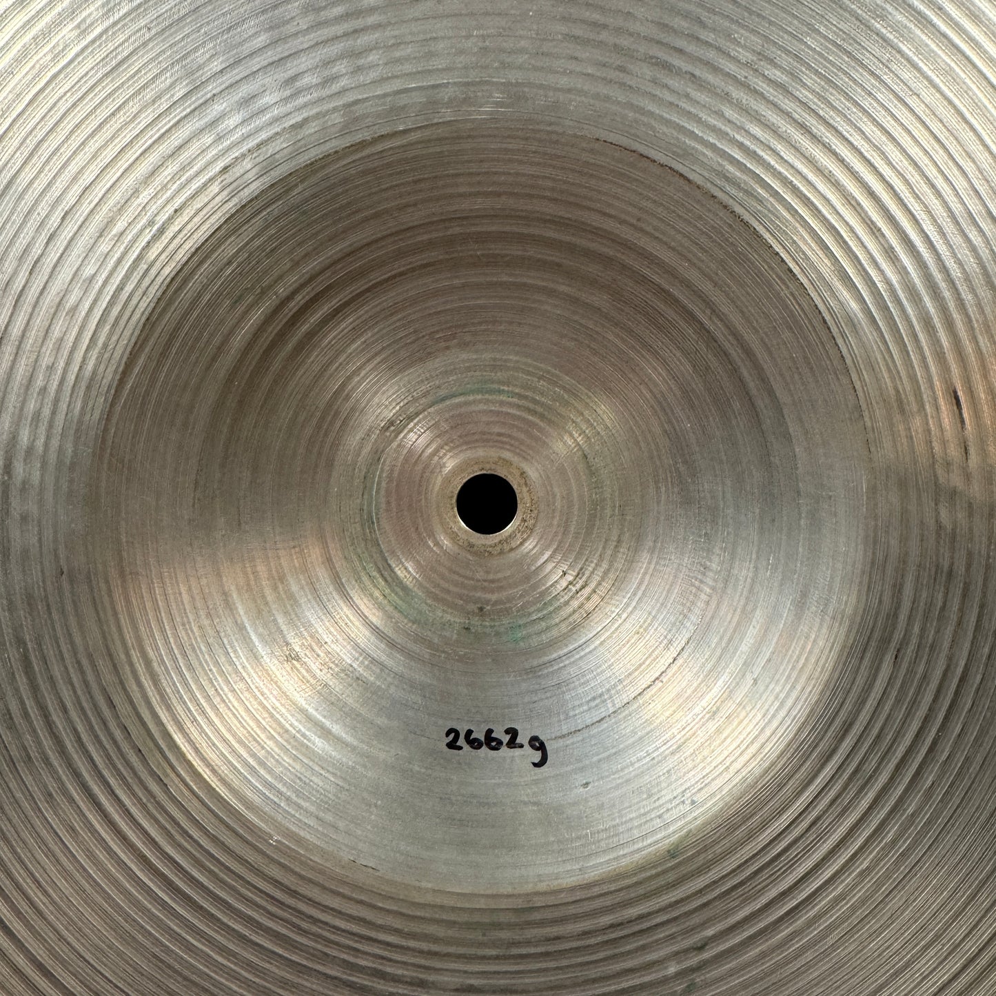 22" Zildjian A 1950s Block Stamp Sizzle Ride Cymbal w/ 6 Rivet Holes 2662g *Video Demo*