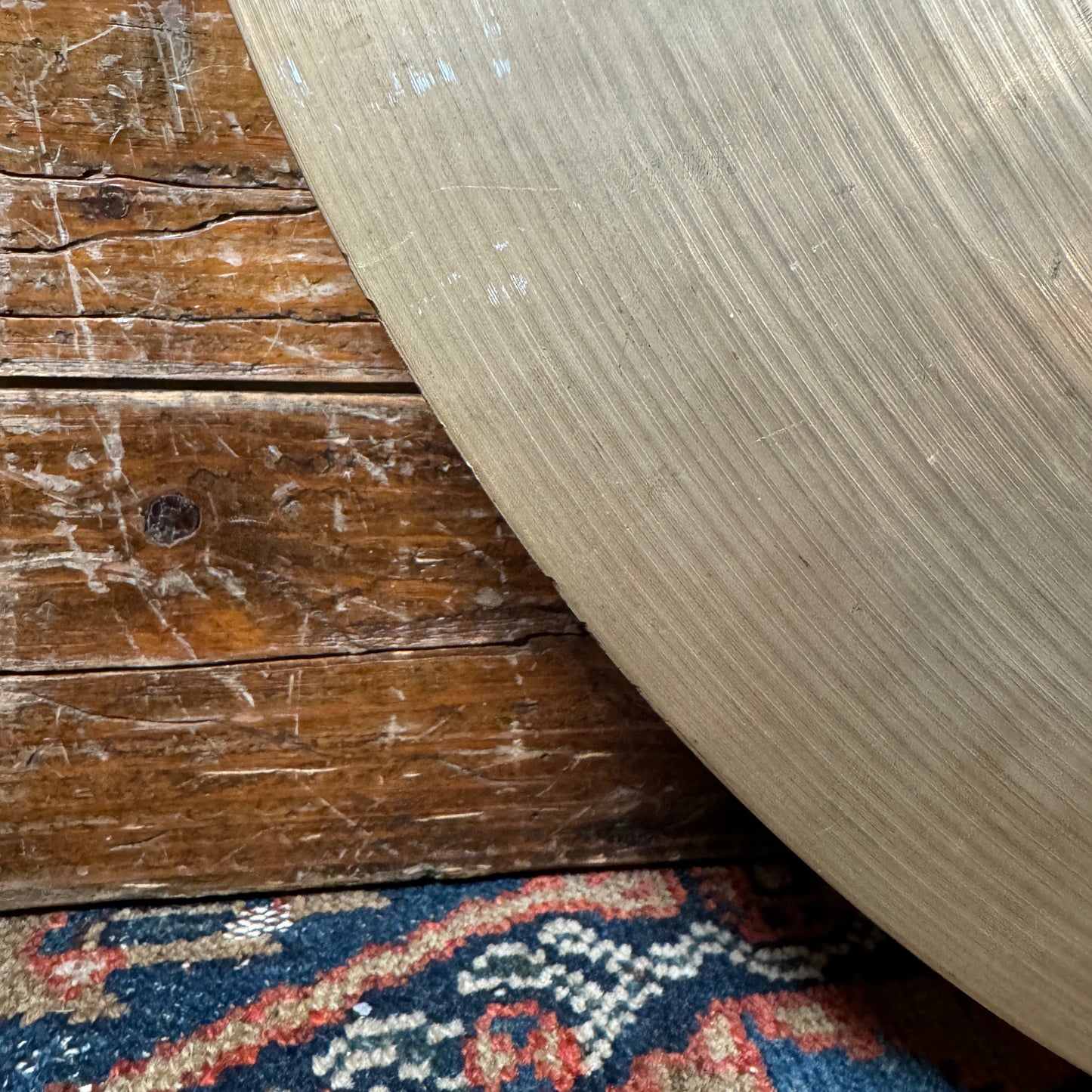 22" Zildjian A 1950s Block / Large Stamp Sizzle Ride Cymbal w/ 8 Rivet Holes 2832g *Video Demo*
