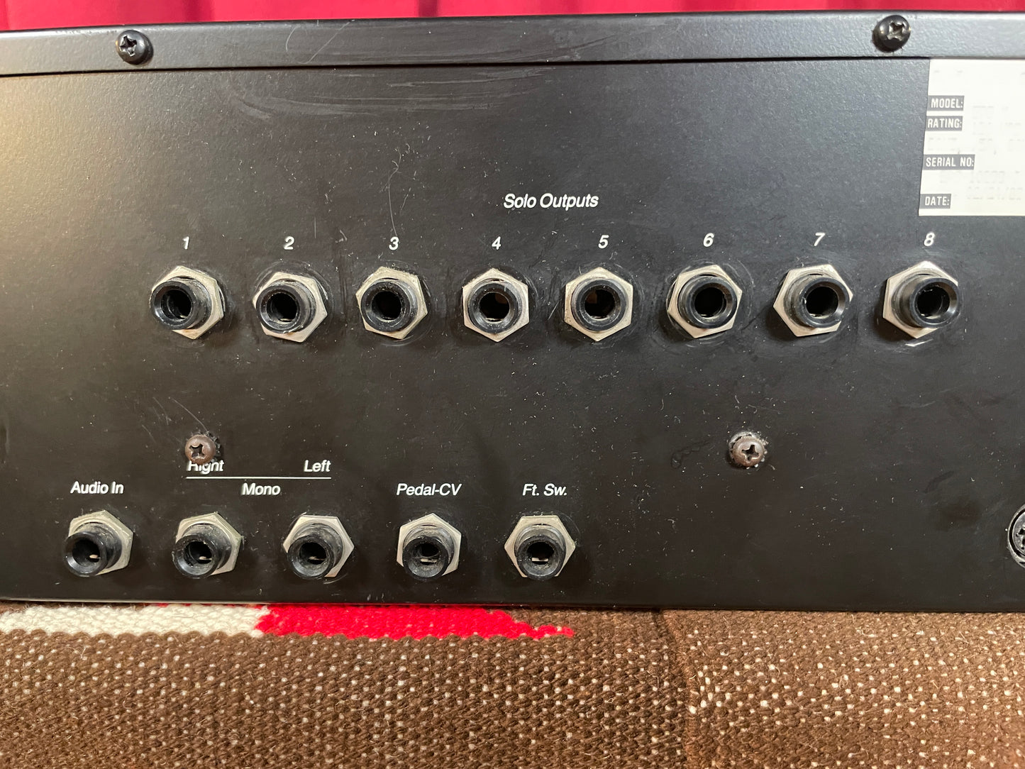 Ensoniq EPS-M Sampler Module Sample Rack