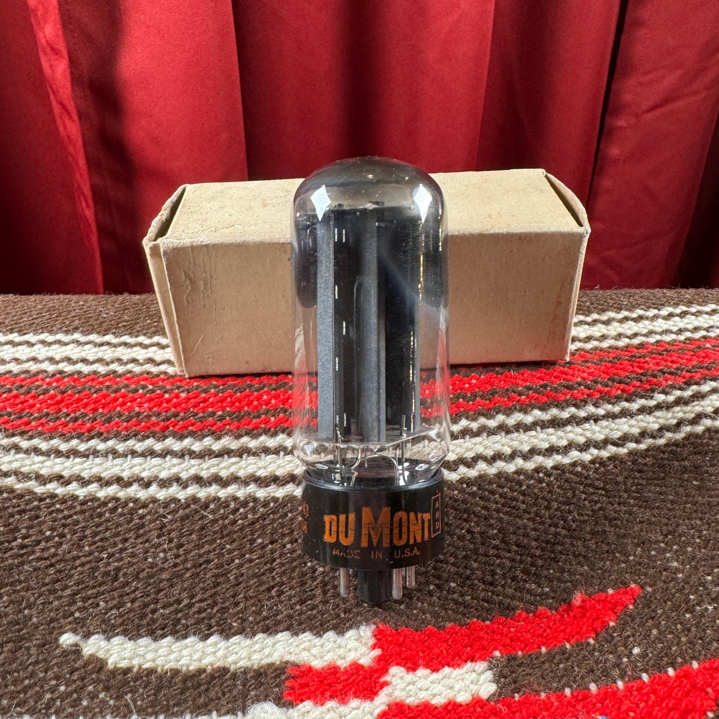 Vintage DuMont 5U4 Rectifier Tube Valve #75