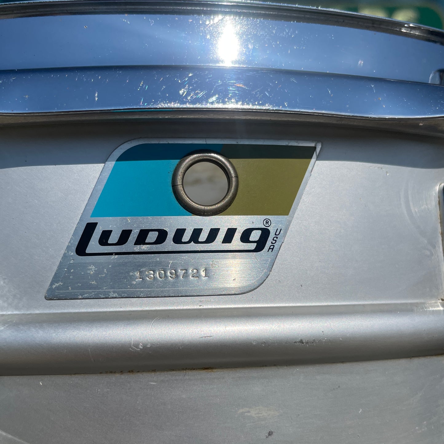 1970s Ludwig 5x14 Acrolite No. 404 Snare Drum