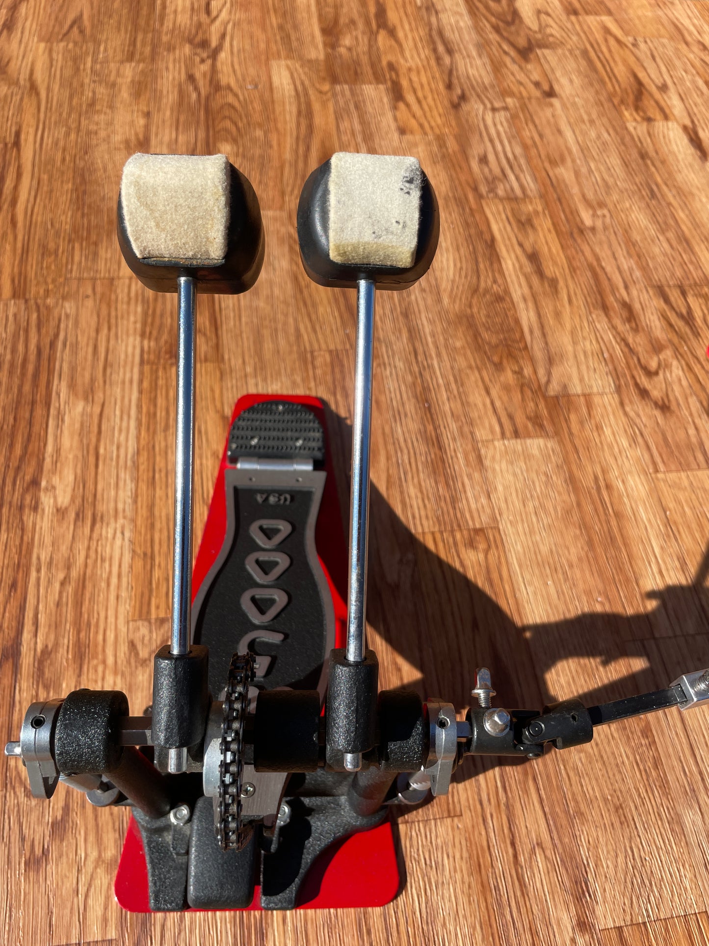 DW 5000 Series Single Chain Accelerator Double Bass Pedal Drum Workshop DWCP5002AH