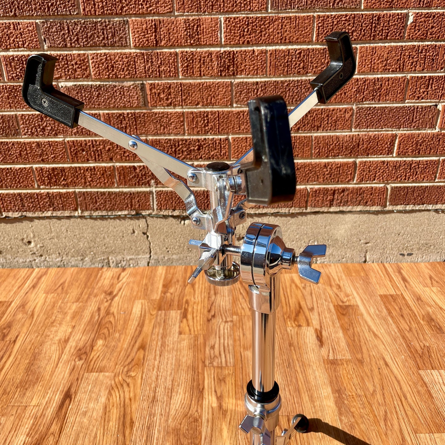 1980s Yamaha SS-910 Single Braced Snare Stand MIJ Silver Label