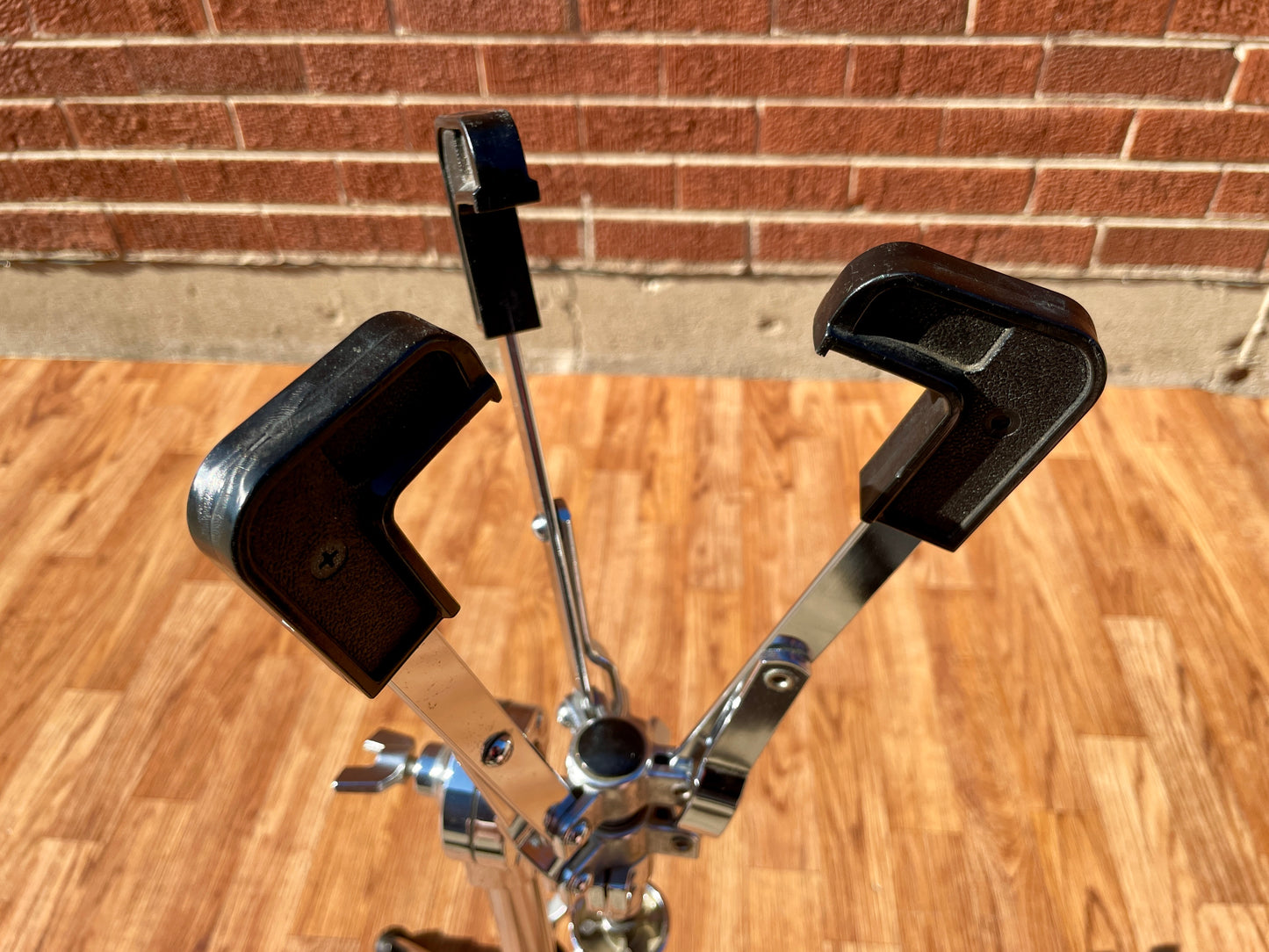 1980s Yamaha SS-910 Single Braced Snare Stand MIJ Silver Label
