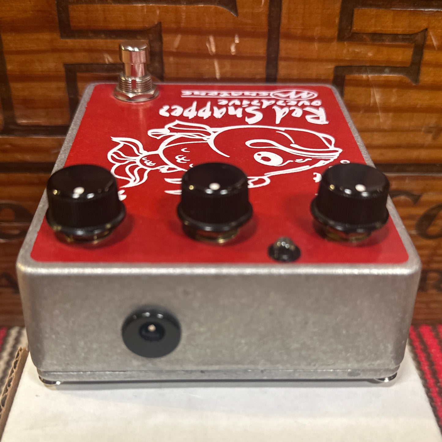 2004 Menatone Red Snapper Overdrive Pedal w/ Original Box