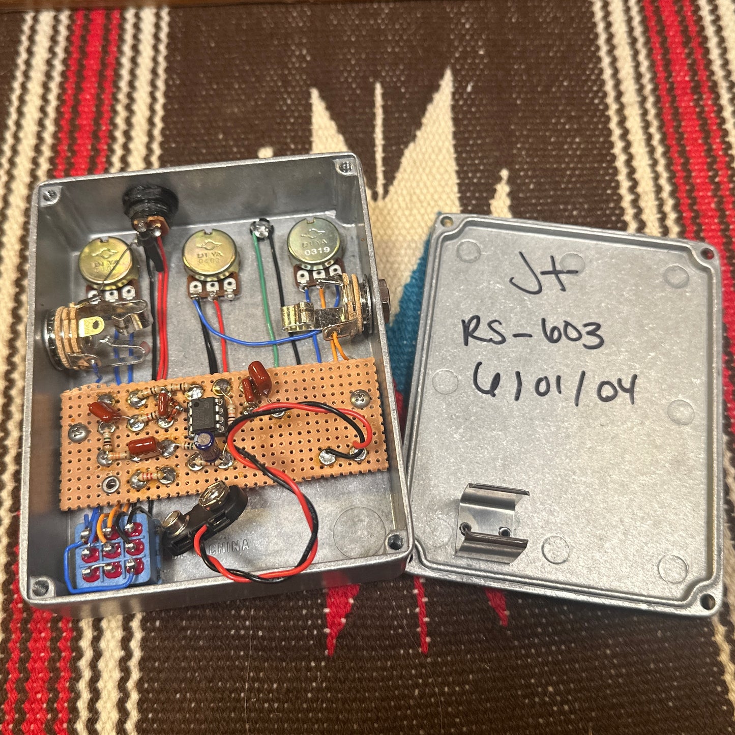 2004 Menatone Red Snapper Overdrive Pedal w/ Original Box