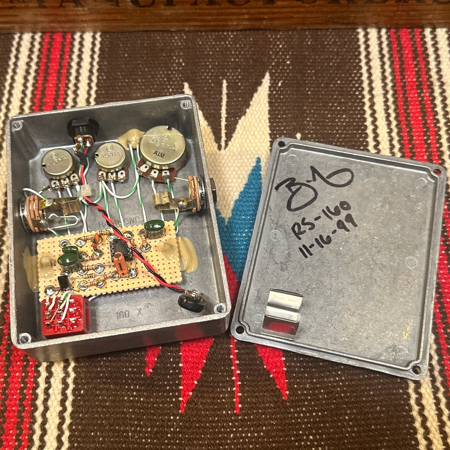 1999 Menatone Red Snapper Overdrive Pedal w/ Original Box