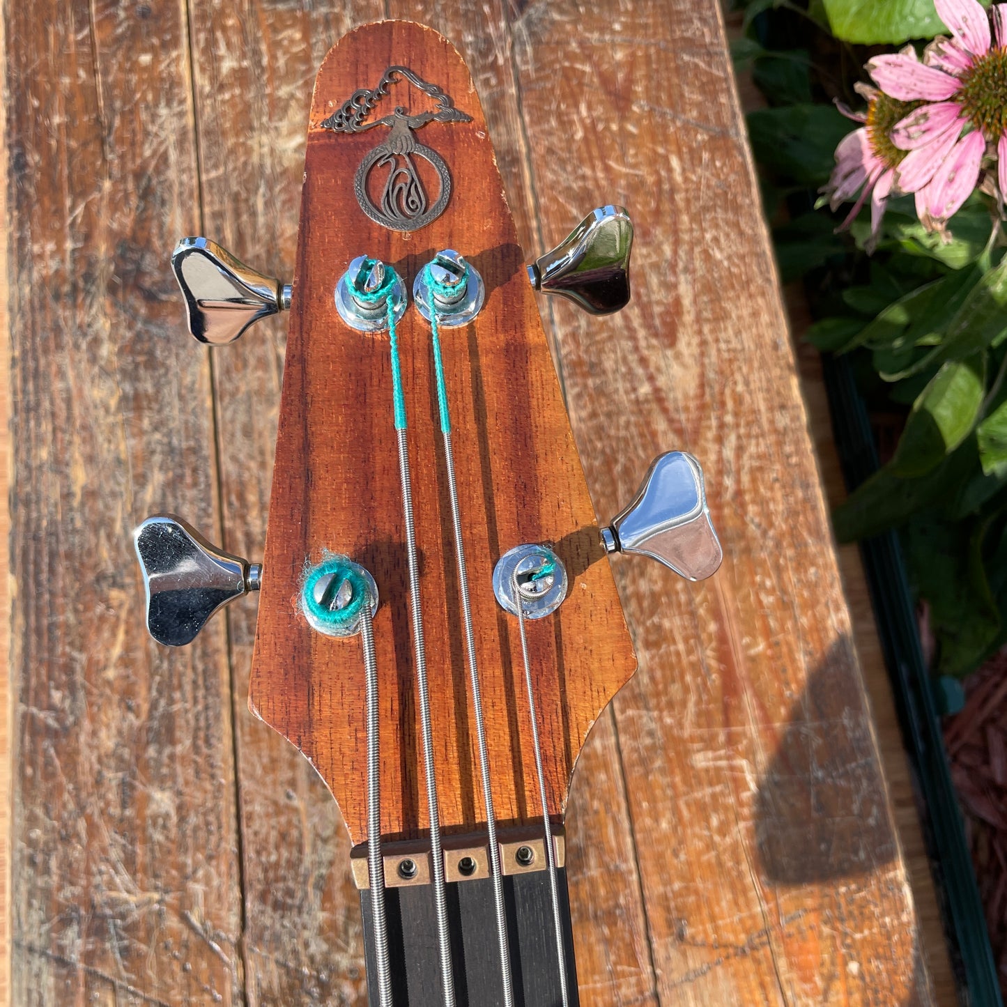 1982 Alembic Spoiler Bass Guitar w/ Hardshell Case