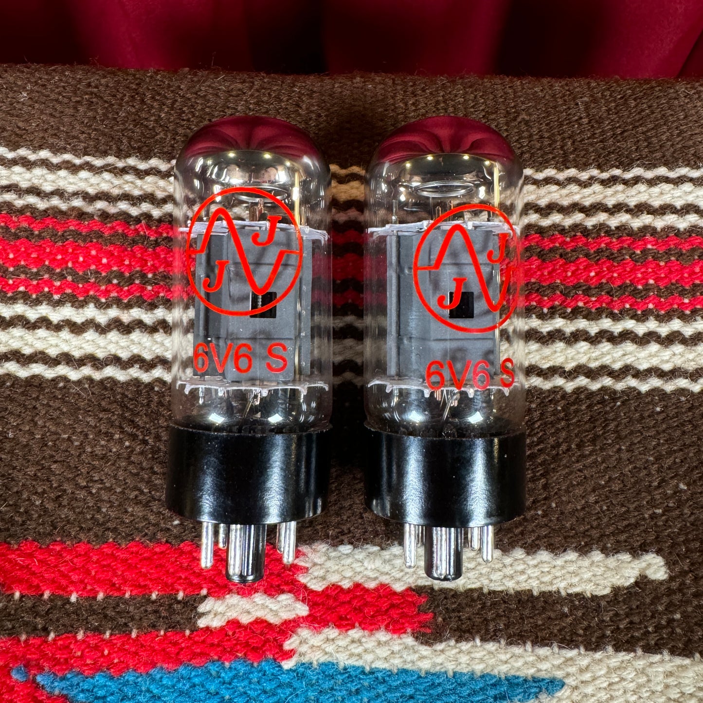 JJ Electronic 6V6S Pair Amplifier Power Tubes Duet #191