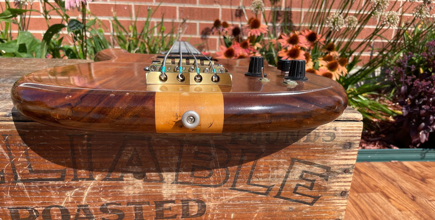 1982 Alembic Spoiler Bass Guitar w/ Hardshell Case
