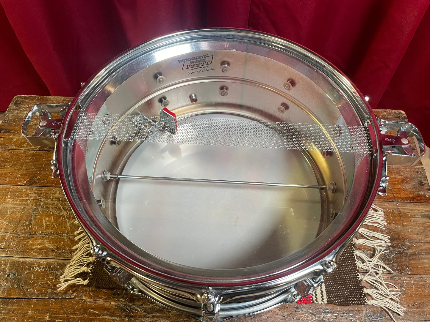 1964 Ludwig 6.5x14 No. 411 Super Sensitive Snare Drum Supraphonic