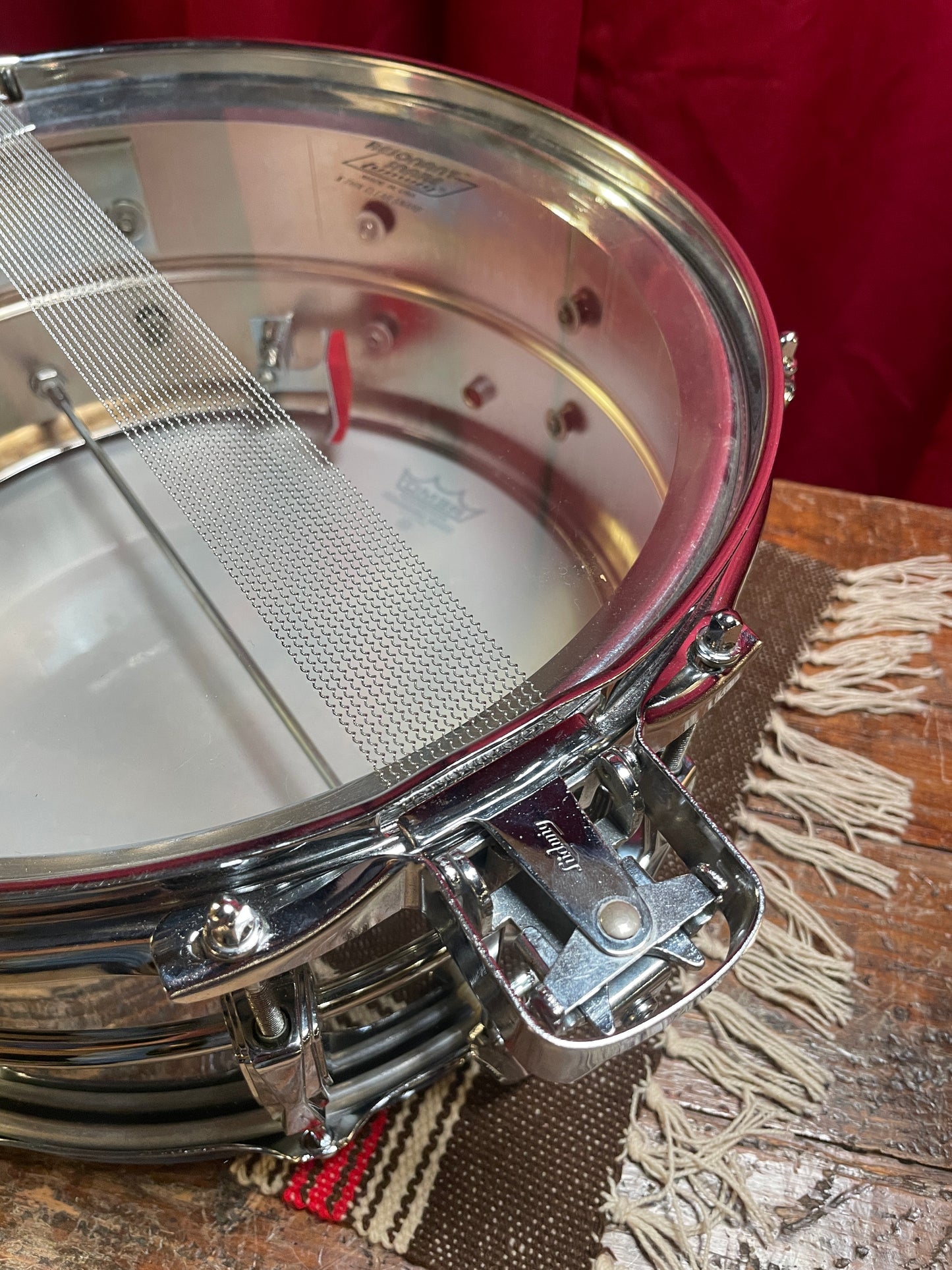 1964 Ludwig 6.5x14 No. 411 Super Sensitive Snare Drum Supraphonic