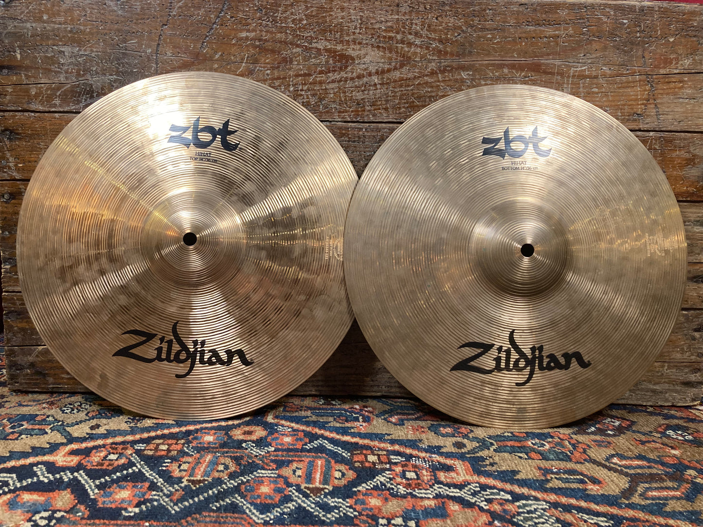 Zildjian ZBT Cymbal Pack w/ 14" Hi-Hats, 16" Crash, & 20" Ride