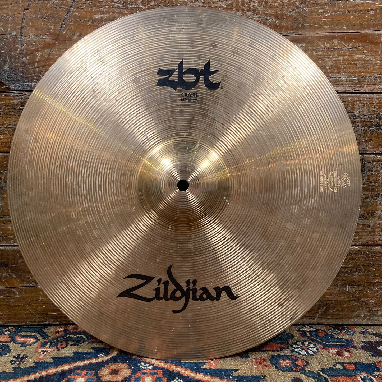 Zildjian ZBT Cymbal Pack w/ 14" Hi-Hats, 16" Crash, & 20" Ride