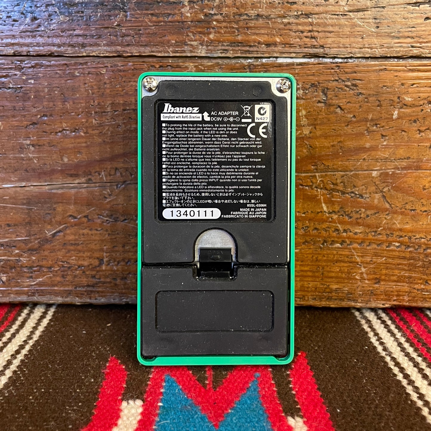 Ibanez TS808 Tube Screamer Overdrive Pro Pedal w/ Box