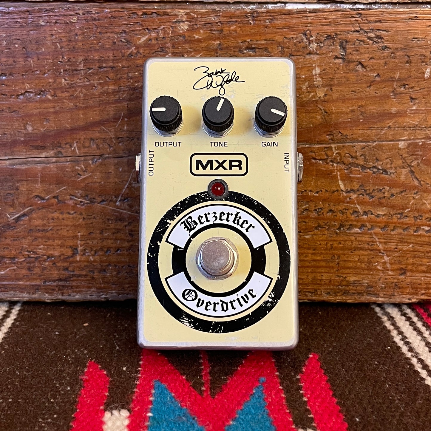 MXR Berzerker Overdrive Pedal ZW44 Zakk Wylde w/ Box