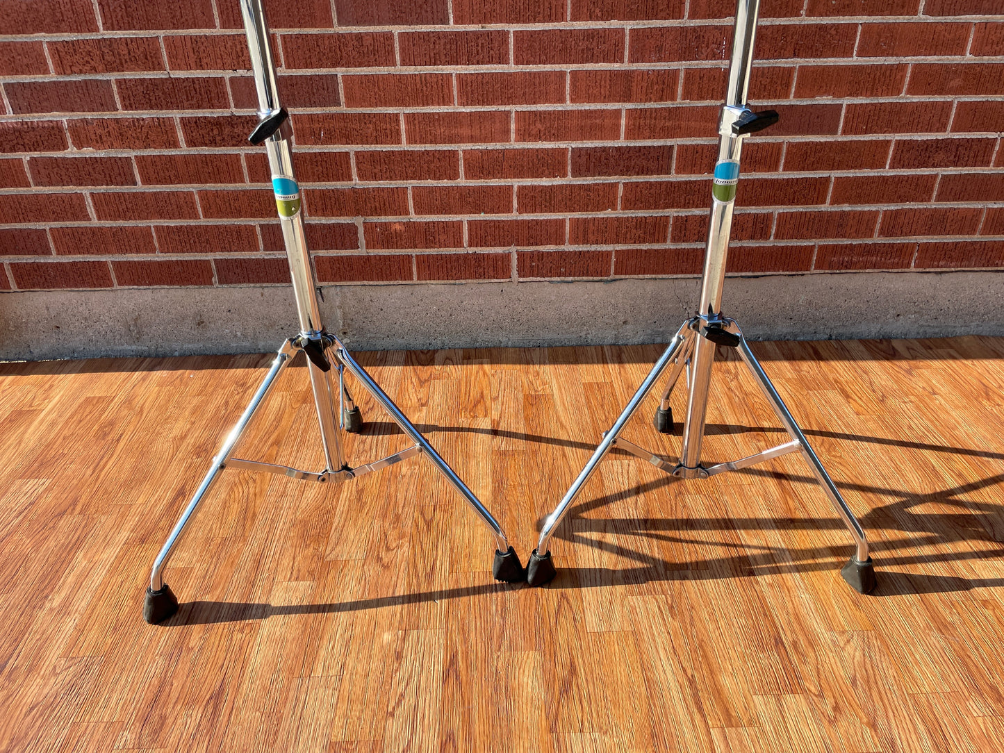 1970s-1980s Ludwig No. 1406 Hercules Cymbal Stand Pair (x2)