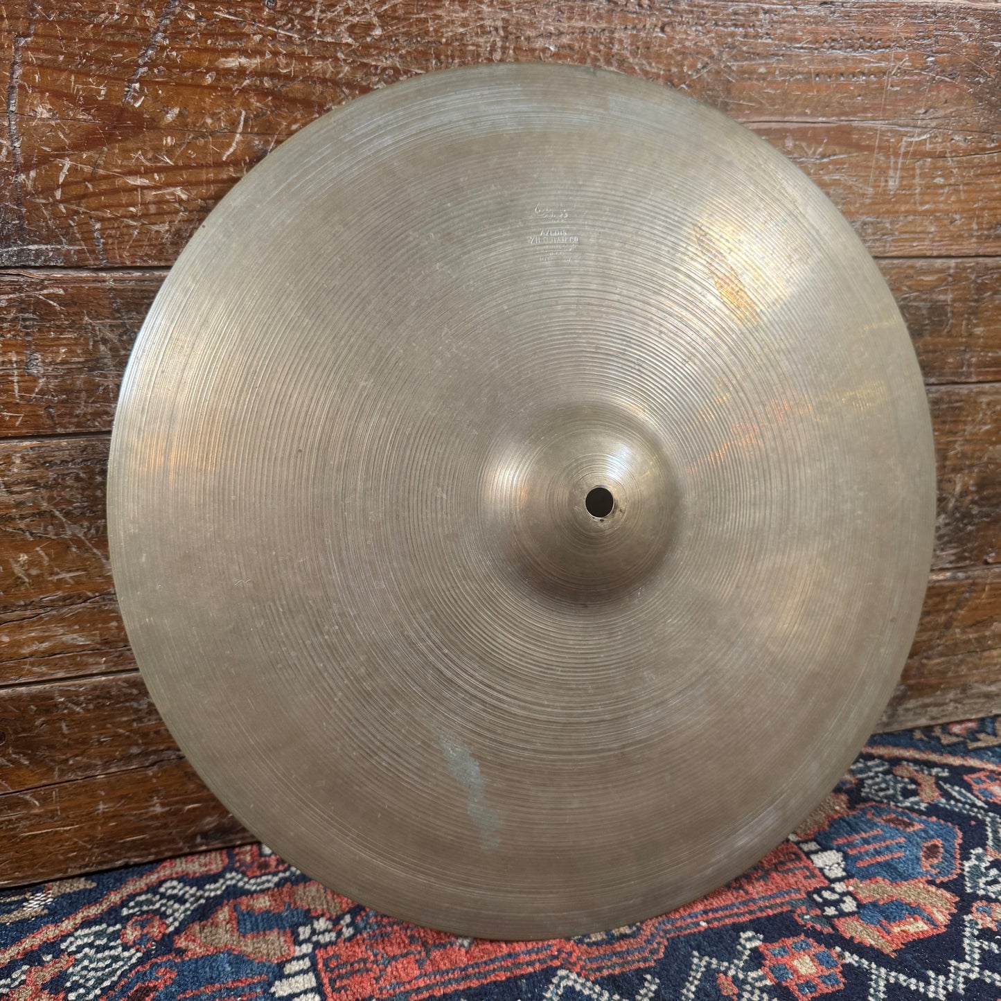 16" Zildjian A 1950s Trans Stamp Hi-Hat Cymbal Pair 1000g/1084g *Video Demo*