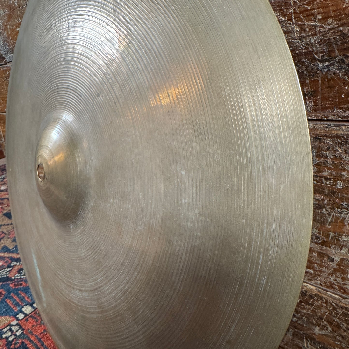 16" Zildjian A 1950s Trans Stamp Hi-Hat Cymbal Pair 1000g/1084g *Video Demo*