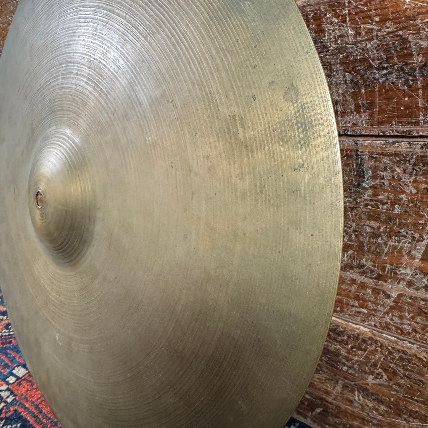 16" Zildjian A 1950s Trans Stamp Hi-Hat Cymbal Pair 1000g/1084g *Video Demo*