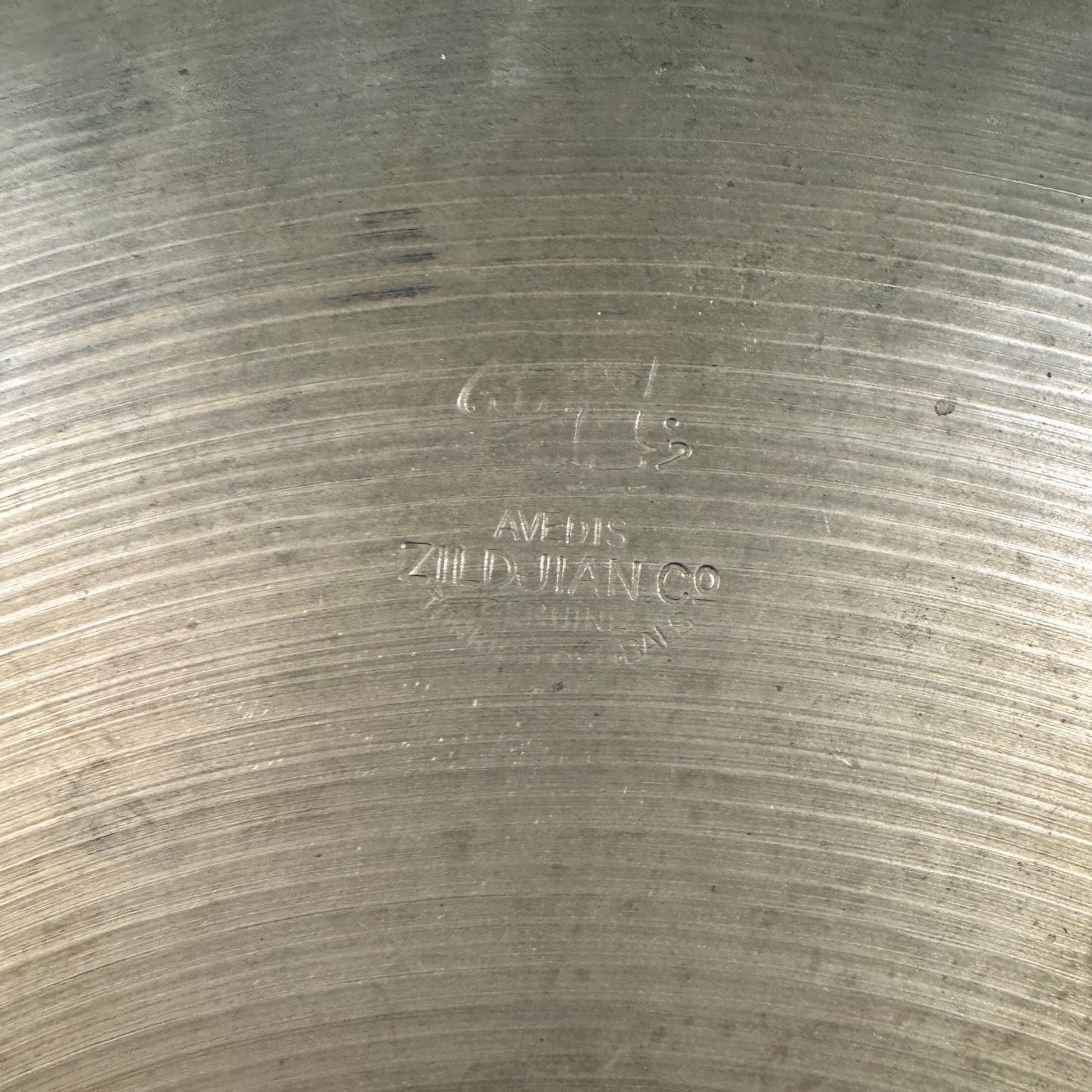 16" Zildjian A 1950s Trans Stamp Hi-Hat Cymbal Pair 1000g/1084g *Video Demo*