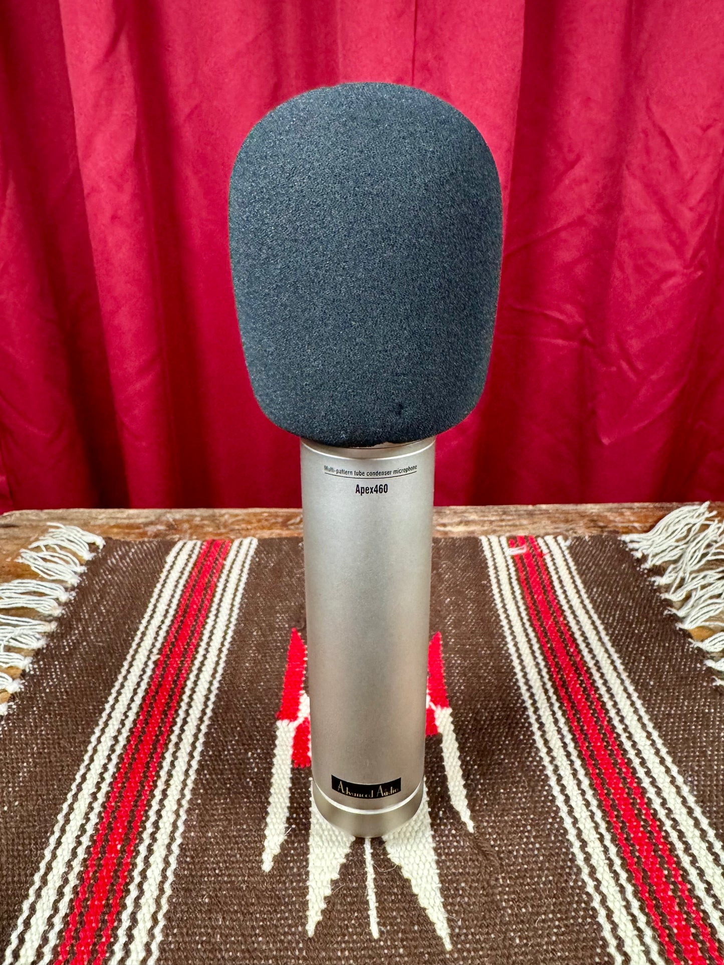Advanced Audio Modded Apex 460 Multi-Pattern Tube Condenser Microphone w/ Case