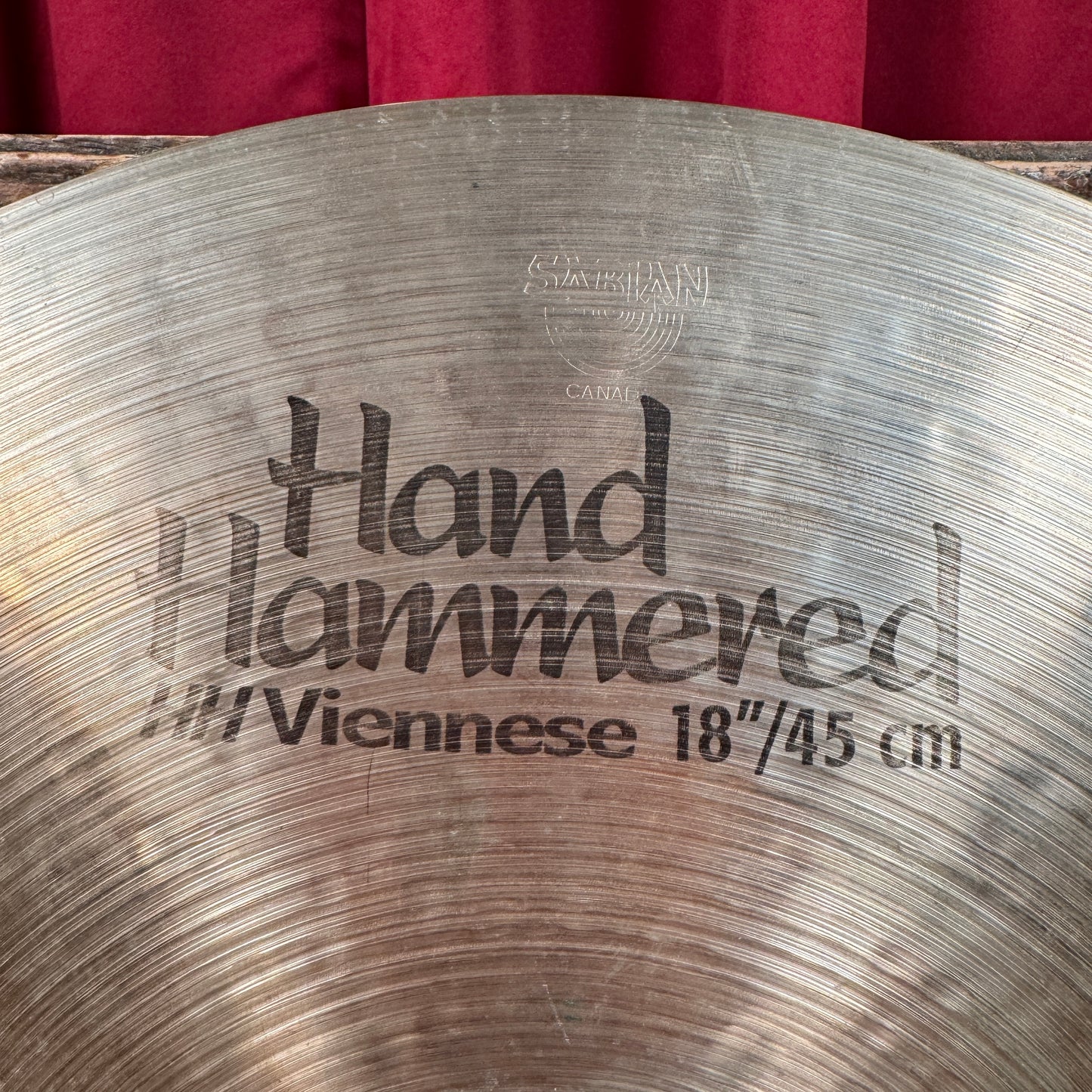 18" Sabian HH Viennese Hand Hammered Crash Cymbal 1658g *Video Demo*