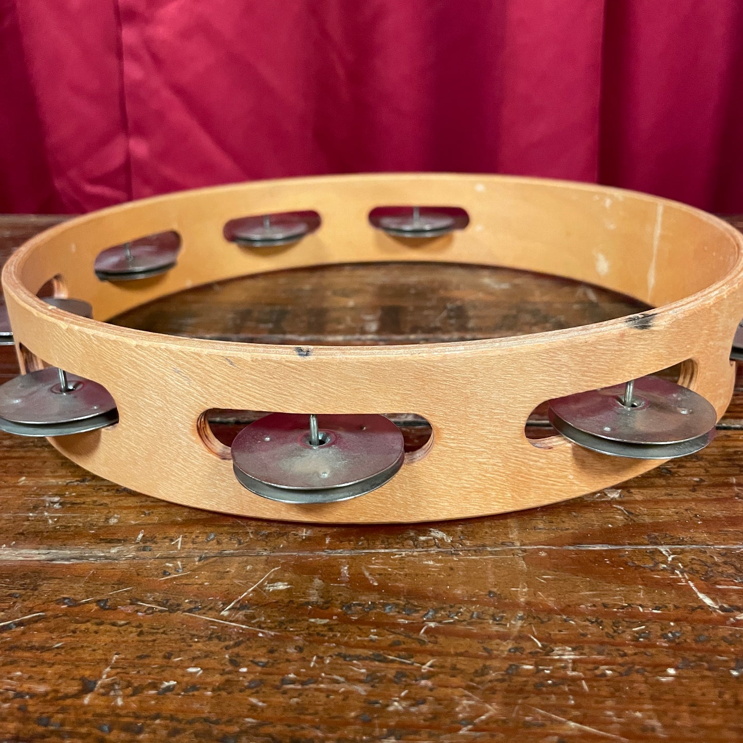 Vintage Kenny Roger Signed Tambourine