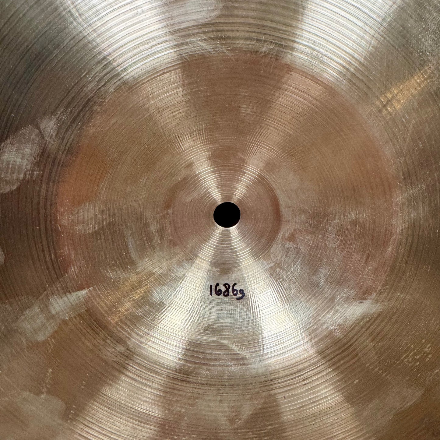 18" Vintage Zanchi F&F Vibra Ride Cymbal 1686g *Video Demo*