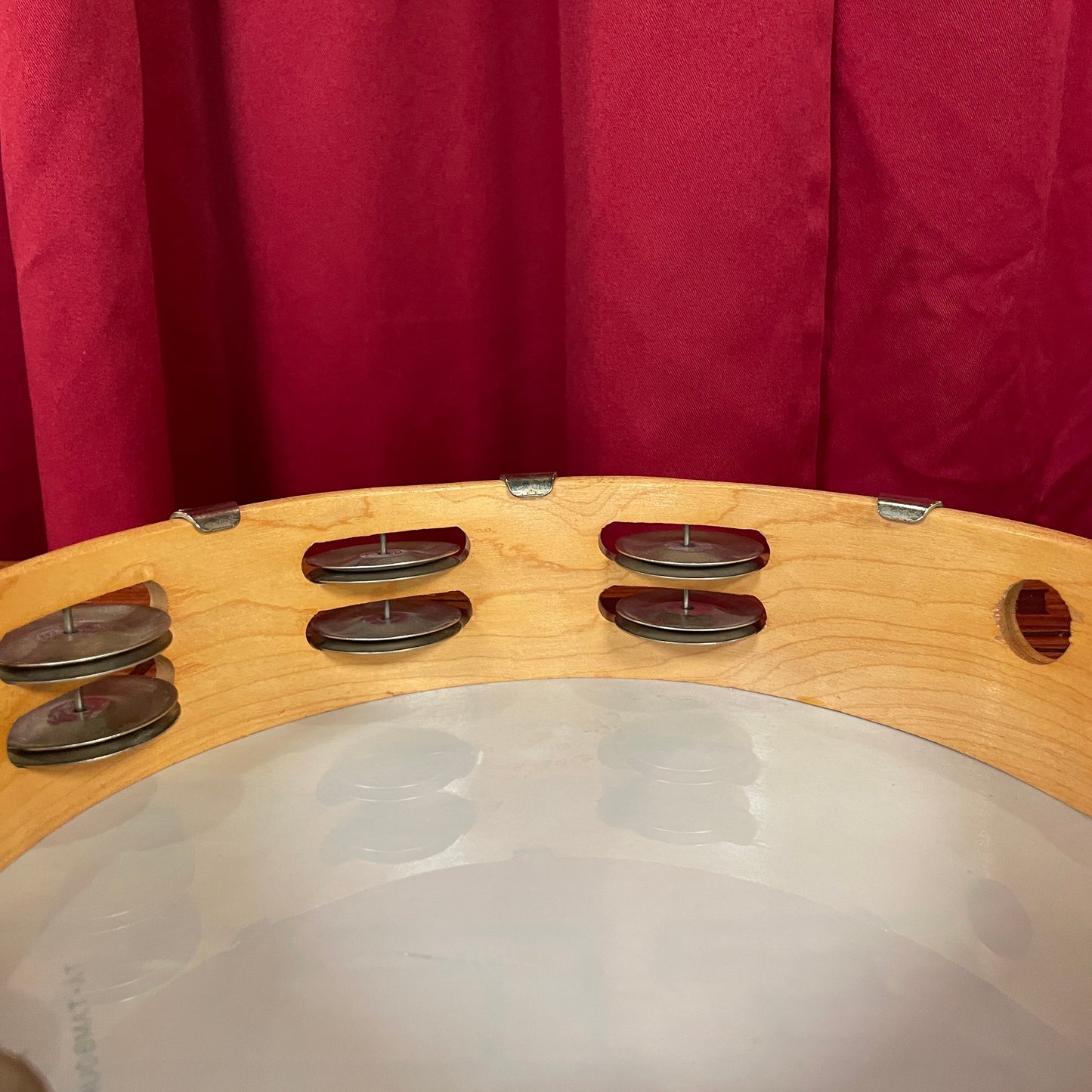 Ludwig 1970s 10" Tunable Double Row Tambourine