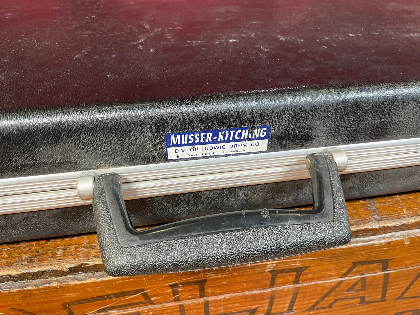 1970s Ludwig Musser M-649 Junior Percussionist Kit Glockenspiel Bells