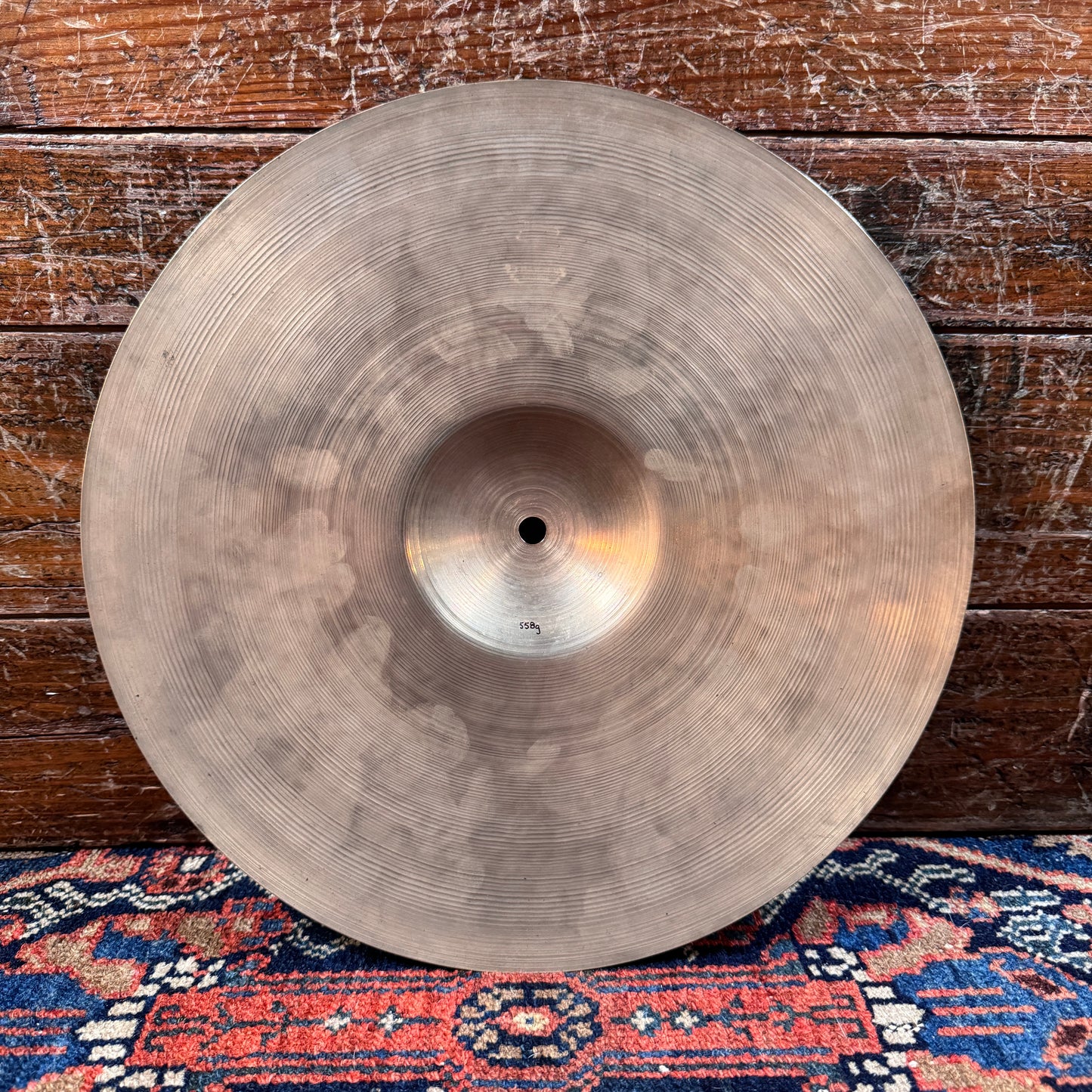 13" Zildjian A 1940s-50s Trans Stamp Crash / Hi-Hat Cymbal 558g *Video Demo*