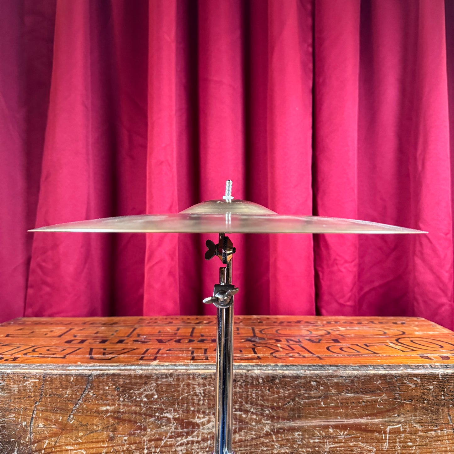 13" Zildjian A 1940s-50s Trans Stamp Crash / Hi-Hat Cymbal 558g *Video Demo*