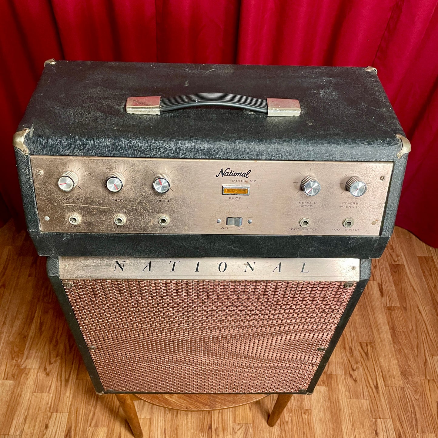 1960s National Valco Model 22 Combo Amplifier w/ Tremolo & Reverb