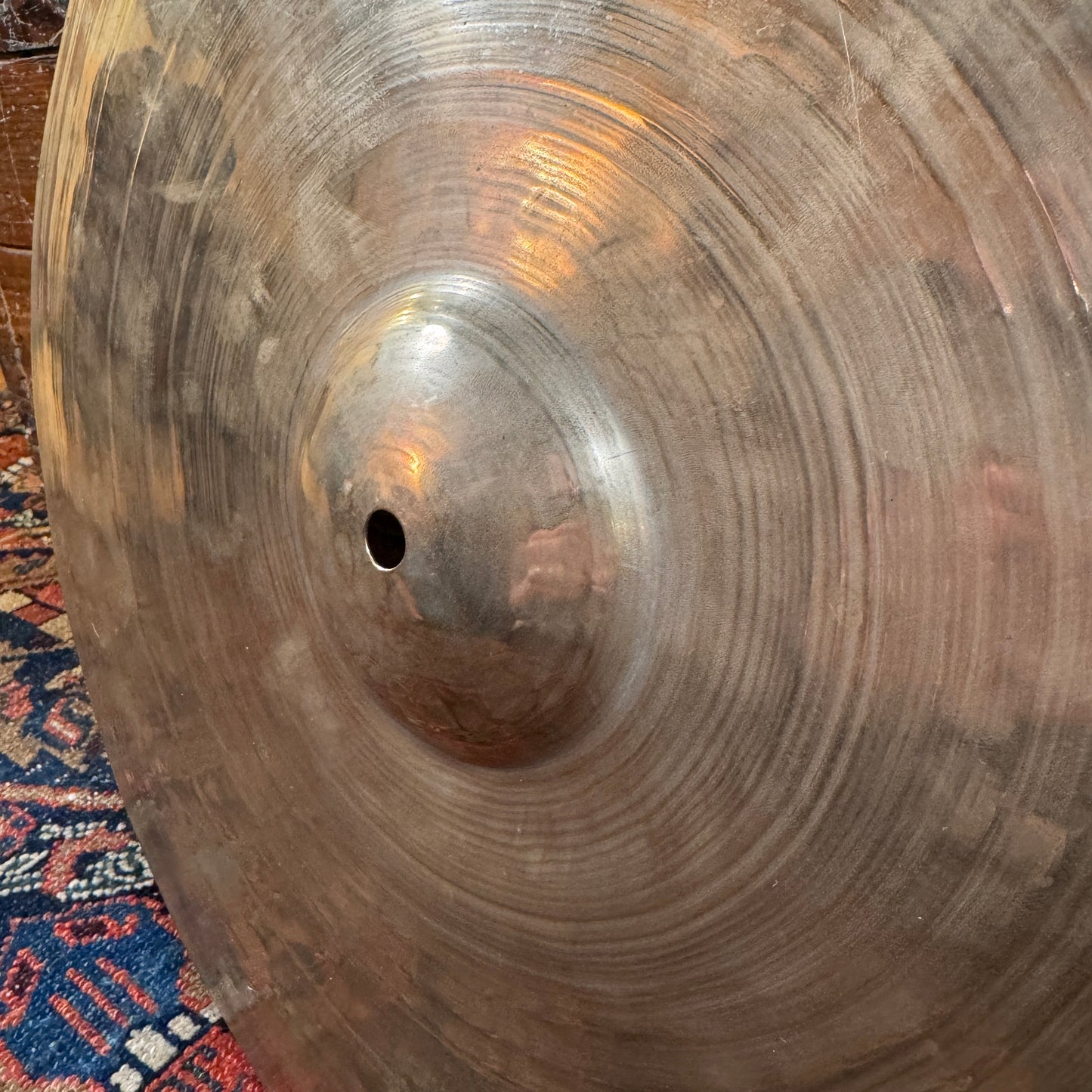 17" K Zildjian Constantinople 1920s/1930s Trap Ride Cymbal 2052g